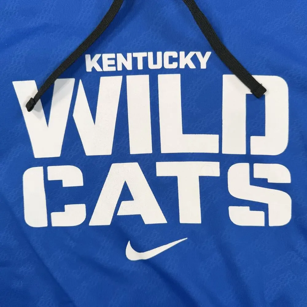 Kentucky Wildcats Nike Therma-FIT Hoodie Men's Large Blue Pullover Sweatshirt